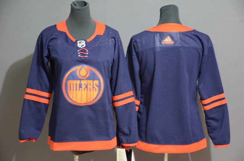 Women Oilers Blank Navy 50th anniversary Adidas Jersey,We sell and wholesale Women Oilers Blank Navy 50th anniversary Adidas Jersey on line form chian!
